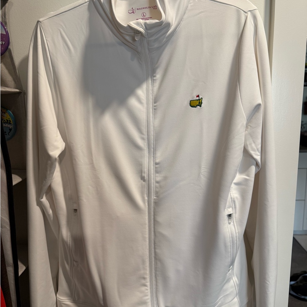 Official Masters full zip athleisure jacket